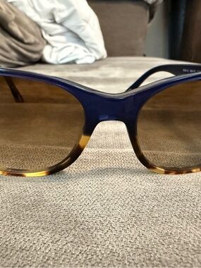 Persol Blue/Tortoise She’ll Frame. Brown polarized lenses - Hand Made in Italy